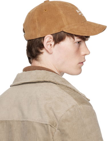 Kapa A.P.C. A.P.C. Charlie 'Rue Madame' Corduroy Baseball Cap Bež | COHBB-M24163, 4