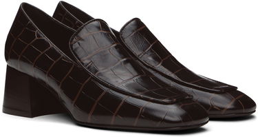 Superge in čevlji TOTEME Block-Heel Loafers Rjava | 241-WAS983-LE0023, 3