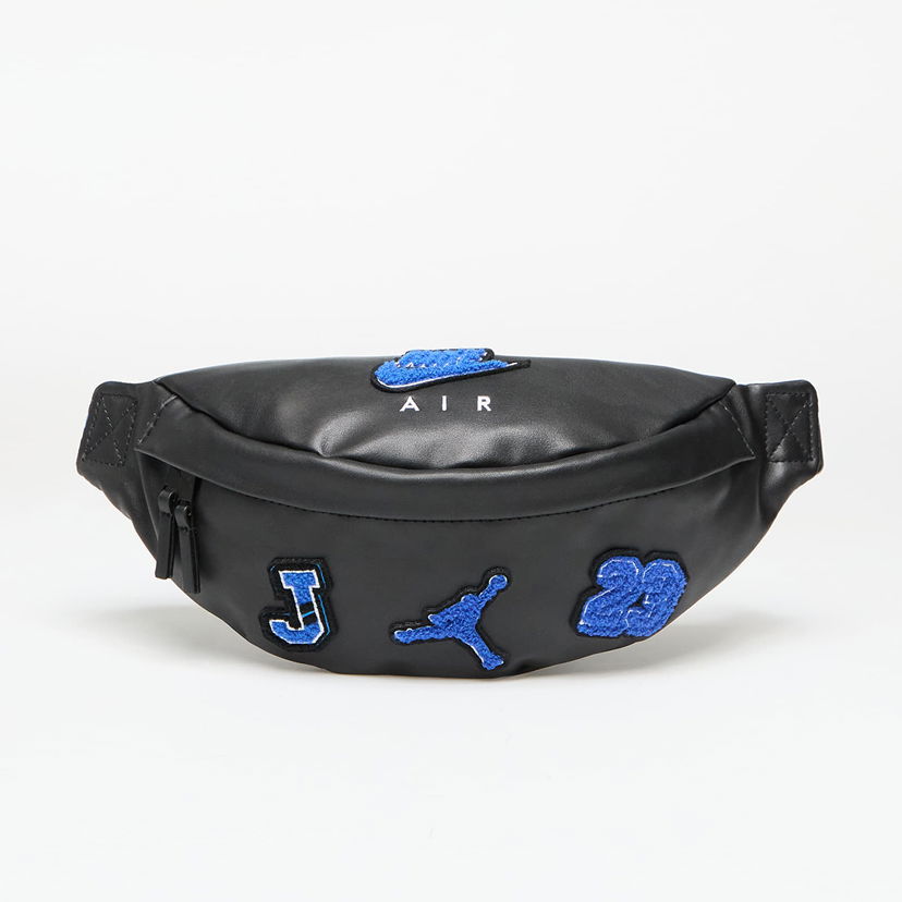 Torbice za okoli pasu Jordan Jordan Jam Borough Varsity Crossbody Bag Črna | MA9064-KB4