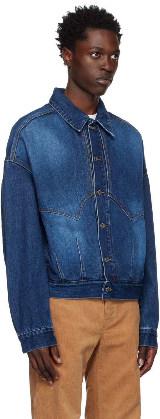 Jakna We11done Loose Denim Jacket Modra | WD-DJ3-22-303-U-NV, 1