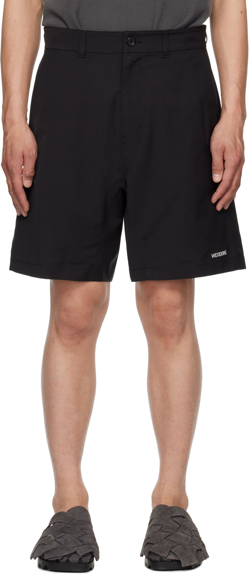 Kratke hlače We11done We11done Classic Shorts Črna | WD-PT1-25-223-M-BK