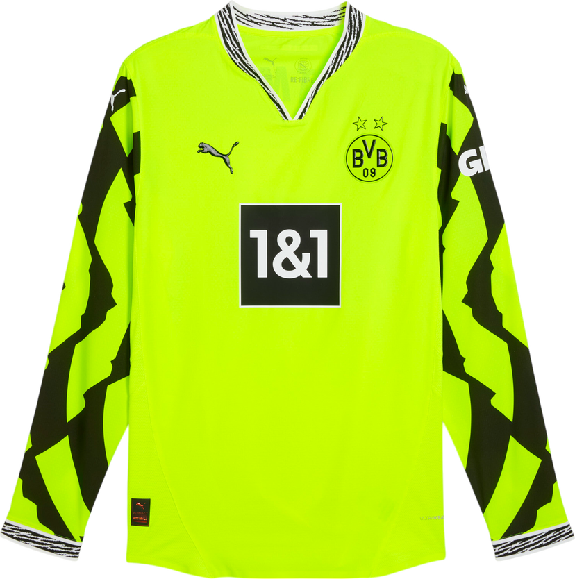 Dres Puma BVB Anniversary Authentic Long Sleeve Jersey Rumena | 776141-04
