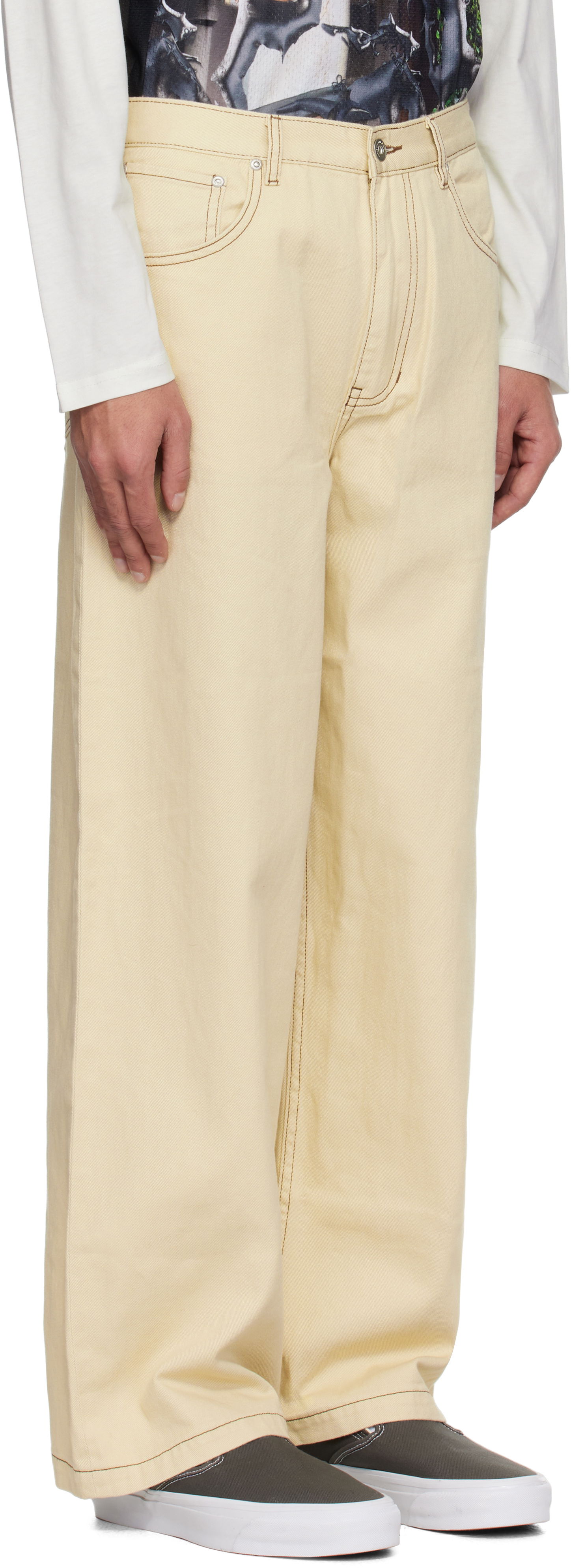 Kavbojke Perks And Mini Perks and Mini Alto Jeans Rumena | 80034, 1