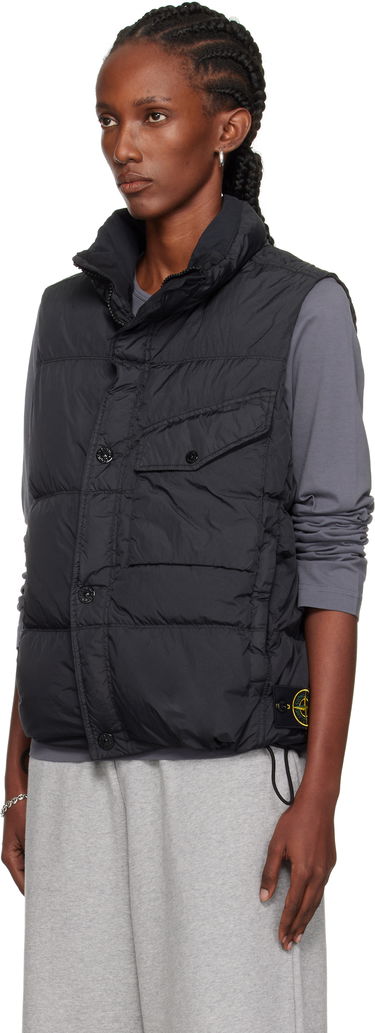 Telovnik Stone Island Recycled Nylon Down Vest Črna | K2-S15-G1000-03-S0A23, 3