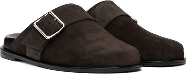 Oblačila Aeyde Aeyde Finja Suede Slip-On Loafers Rjava | A11-FL-FAER08FL154-SS25-953-022, 3