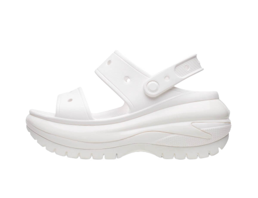 Superge in čevlji Crocs Mega Crush Sandal Bela | 207989-100