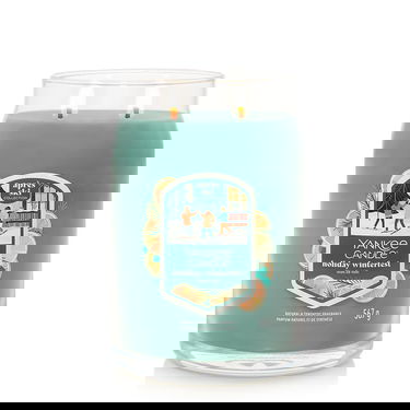 Sveče Yankee Candle après ski Collection Signature Large Jar 2 Wicks Holiday Winterfest Candle Turkizna | 43491, 2