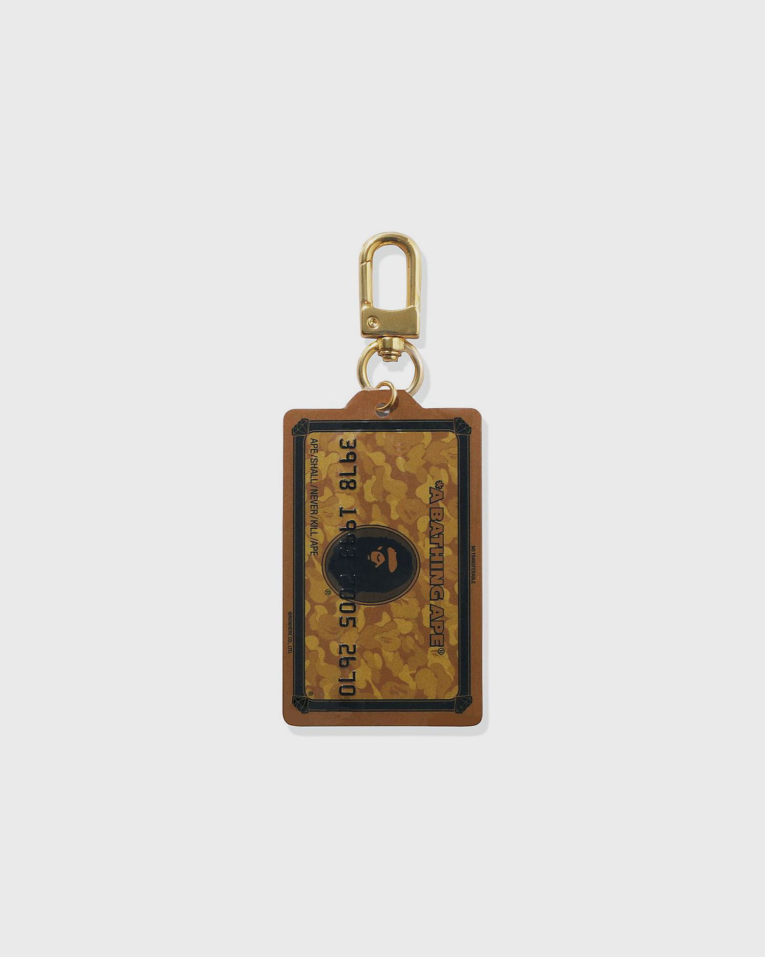 Obeski za ključe BAPE A Bathing Ape Card Keychain Rjava | 001GDL301006MGL, 0