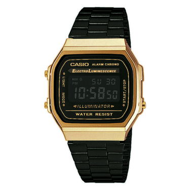 Ure CASIO Collection Vintage Črna | A168WEGB-1BEF, 0