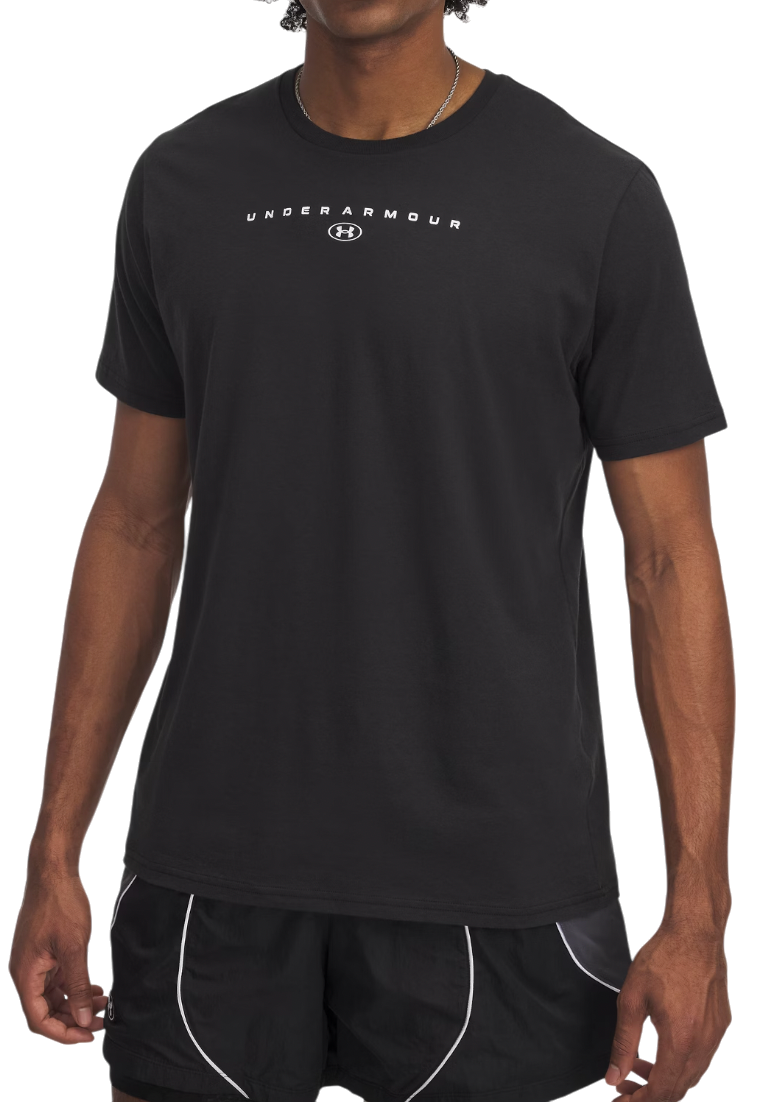 Majica Under Armour Stacked Logo Short Sleeve T-Shirt Črna | 6000211-001