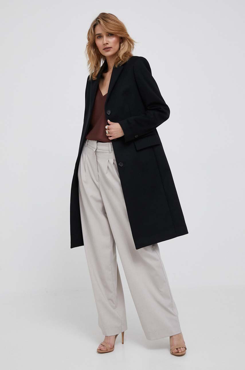 Plašči CALVIN KLEIN Coat Črna | K20K205670, 0