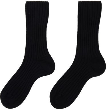 Nogavice The Row Calf Socks Črna | 5204-P28, 1