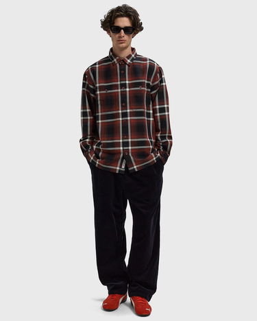 Hlače Carhartt WIP Evan Corduroy Pleated Pants Mornarica | I033757-1C.02, 2