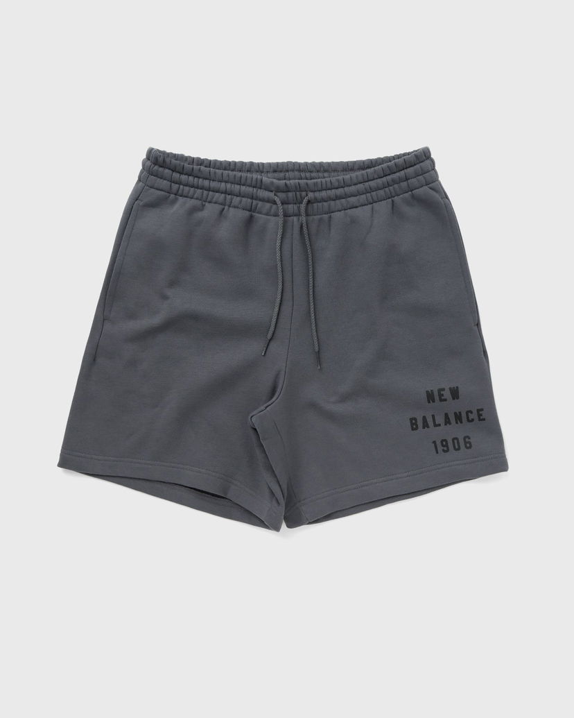 Kratke hlače New Balance Sport Essentials Graphic Fleece Short Siva | MS41569-GT