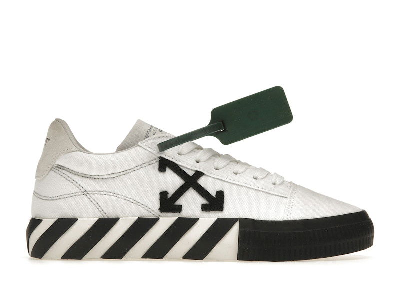 Superge in čevlji Off-White Vulc Low Canvas White Black SS22 W Bela | OWIA178C99FAB0010110, 0