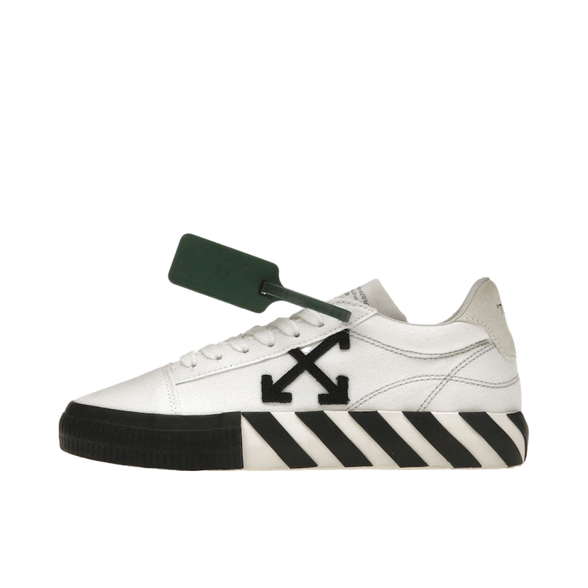Superge in čevlji Off-White Vulc Low Canvas White Black SS22 W Bela | OWIA178C99FAB0010110