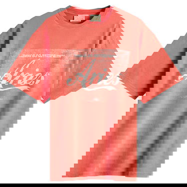 Majica Aries Aries Sunbleached Cola T-Shirt, Size Large Rdeča | AR62622-RED, 0