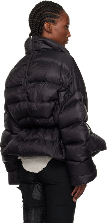 Puhovka Rick Owens Concordians Sail Down Puffer Jacket with Drawstring Waist Črna | RP02E4769 NPD1, 2