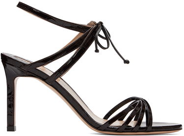 Modni dodatki Tom Ford TOM FORD Angelica Crocodile Leather Heeled Sandals Rjava | W3532-LGO052N, 0