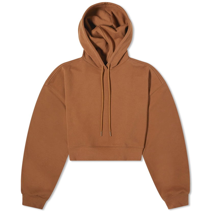 Krop-top WARDROBE.NYC Oversize Top Rjava | W1065PC