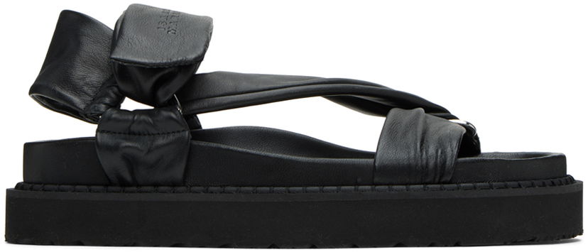 Modni dodatki ISABEL MARANT Isabel Marant Naori Sandals Črna | 23ESD0066FA-A2B17S