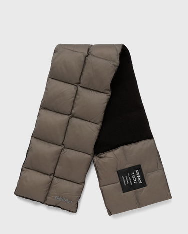 Šala GRAMICCI TAION Lightweight 800 Fill Power Puffer Scarf with Fleece Backing Rjava | G3FA-105-TG-STONE-GREY, 0