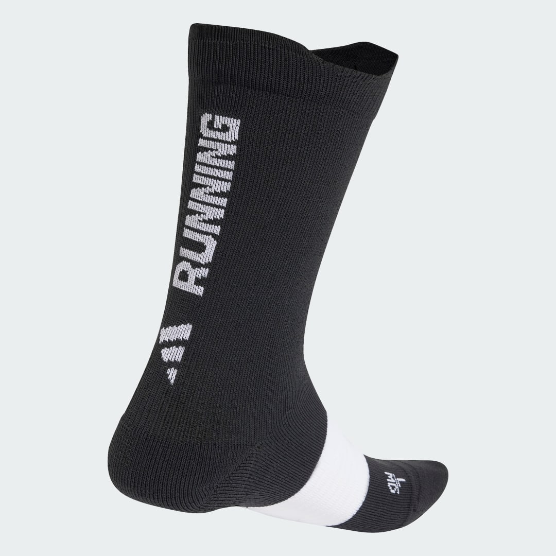 Nogavice adidas Performance Running Crew Socks Črna | JC5766, 0
