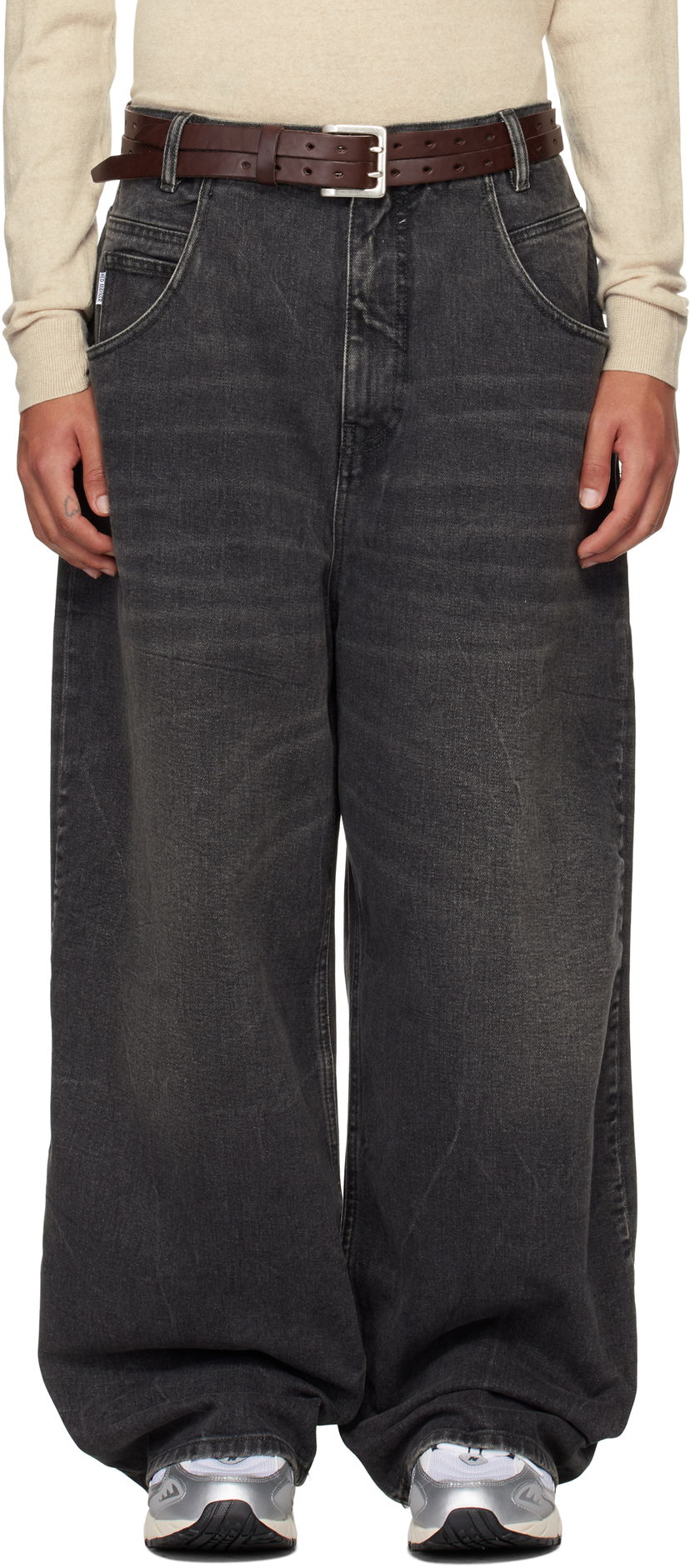 Kavbojke HED MAYNER Faded Jeans Črna | HMMZ67001T-HZ139B