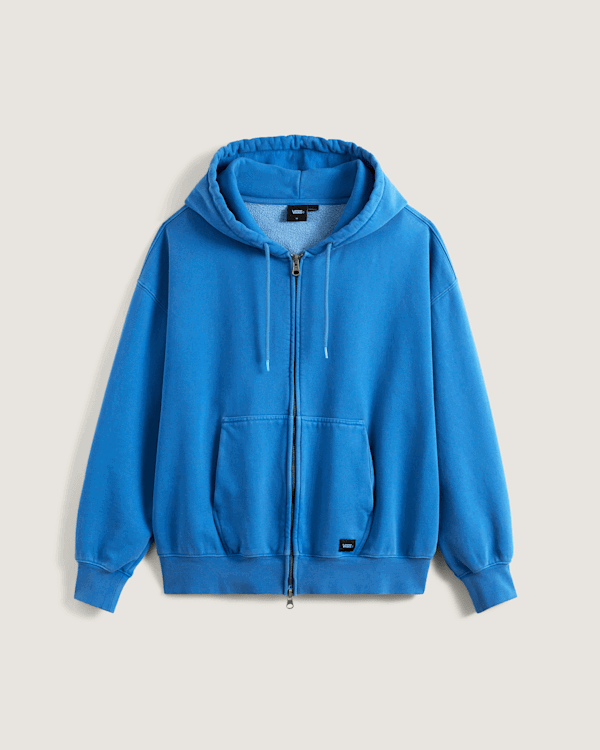 Pulover Vans Premium Zip Hoodie Modra | VN000P987WM