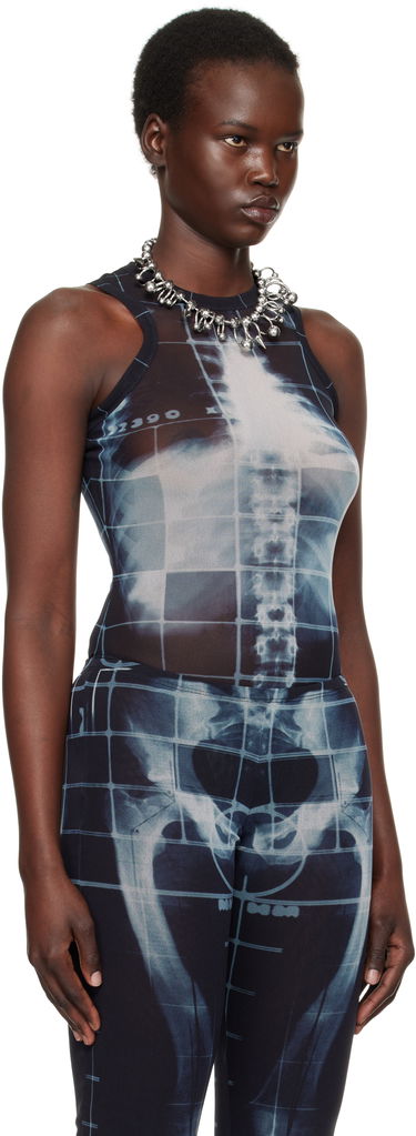 Pajkice Jean Paul Gaultier Jean Paul Gaultier 'The Squeletor' Bodysuit Črna | 25/33-F-BD058-T580-005956, 1