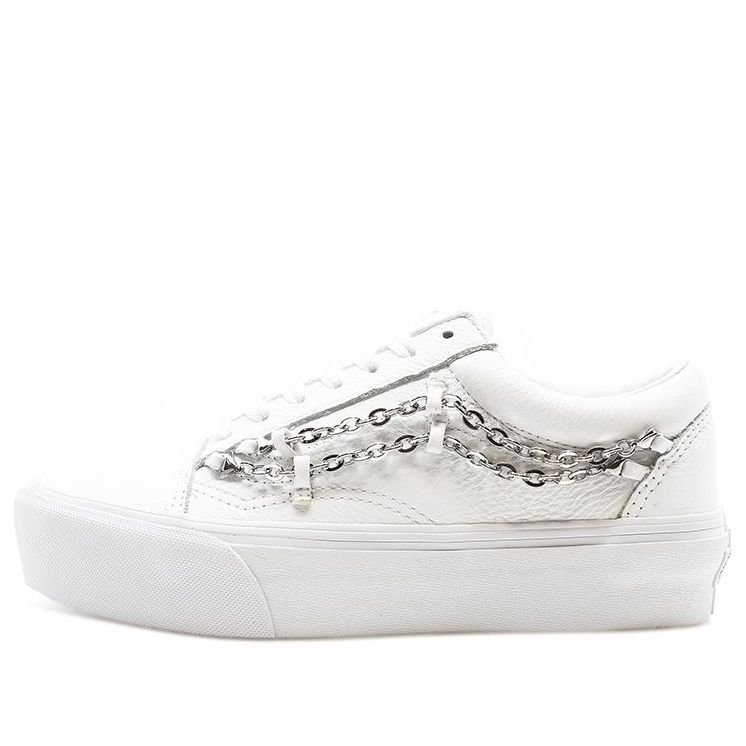 Superge in čevlji Vans Old Skool Platform 'Chain' Bela | VN0A3B3U2TL, 0