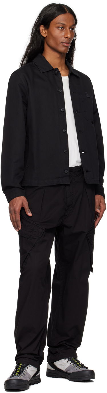 Cargo hlače C.P. Company C.P. Company Loose Cargo Gabardine Pants Črna | 18CMPA286A-110340O, 3