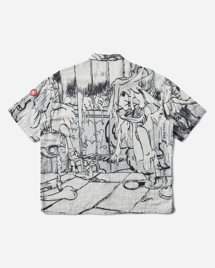 Srajce Cav Empt ECPL Graphic Print Shirt Siva | CES28SH09 WHITE