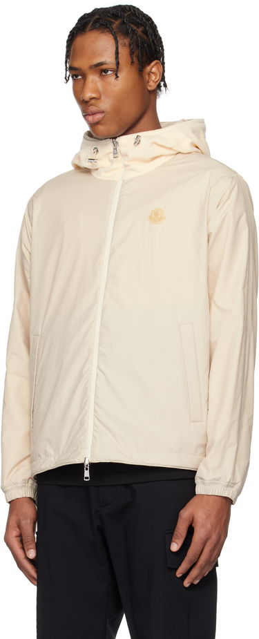 Pulover Moncler Moncler Fleece Zip-Up Reversible Hoodie Bež | K10918G0002180093, 3