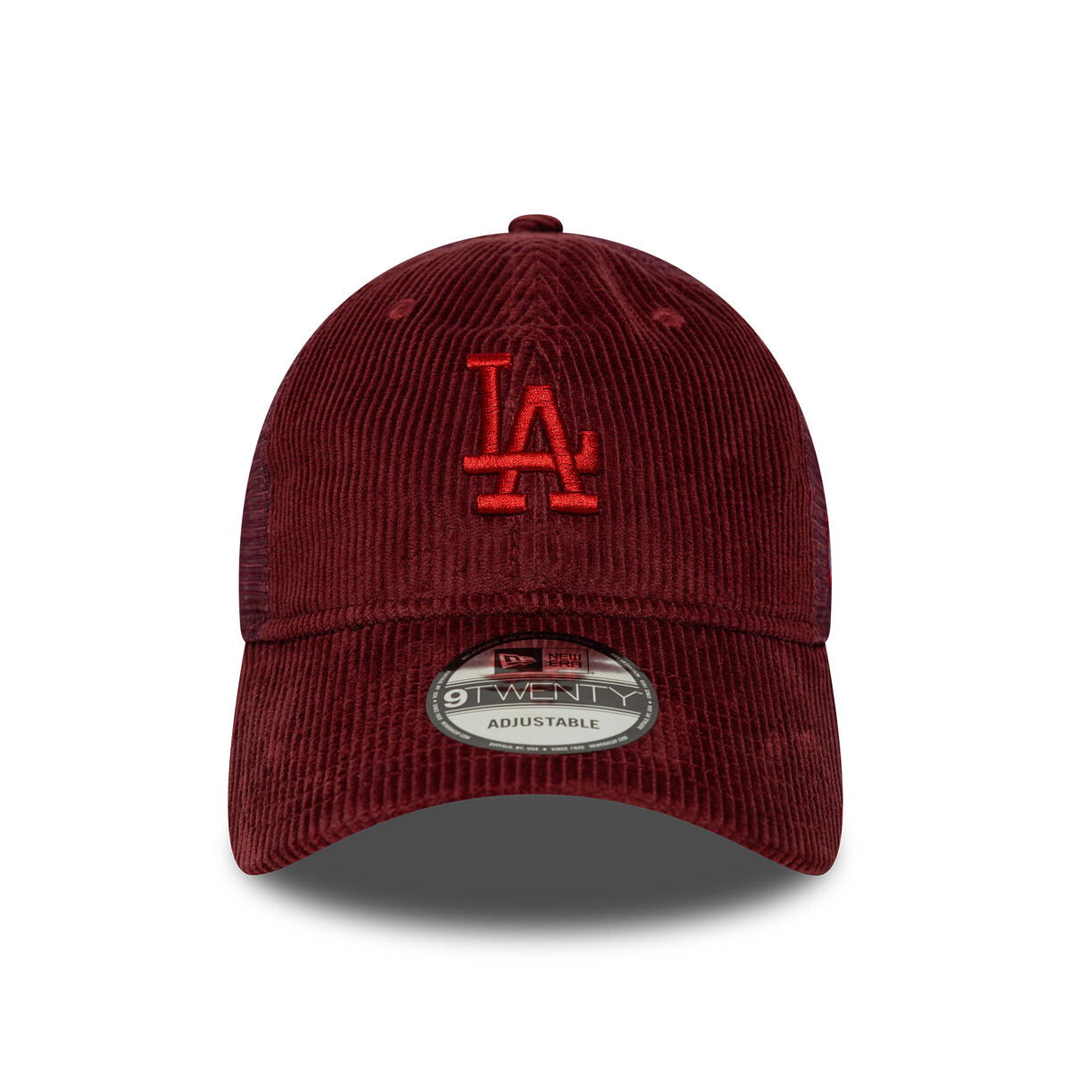 Kapa New Era Cord 9TWENTY LA Dodgers Adjustable Cap Bordo | 60691099, 1