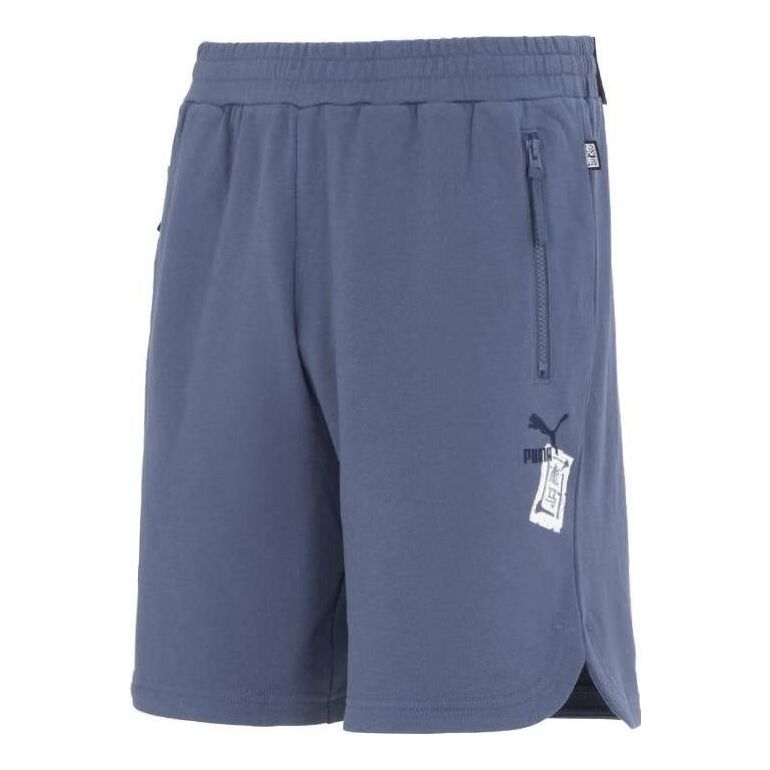Kratke hlače Puma Logo Casual Shorts Modra | 677521-56