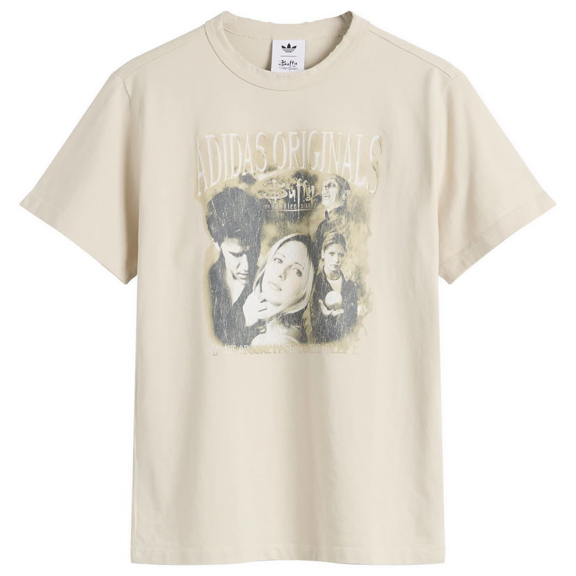 Majica adidas Originals Women's Buffy the Vampire Slayer Graphic T-Shirt Bež | JX1282