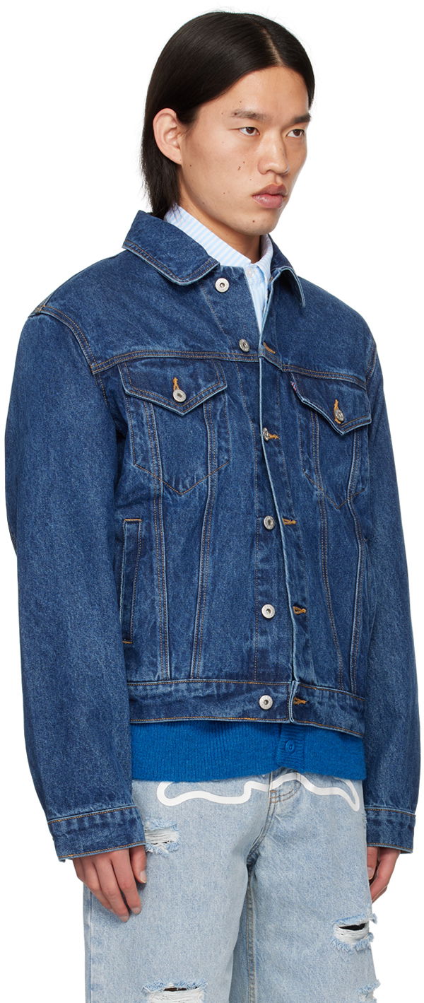 Jakna BBC IceCream ICECREAM Running Dog Denim Jacket Modra | ICD006, 1