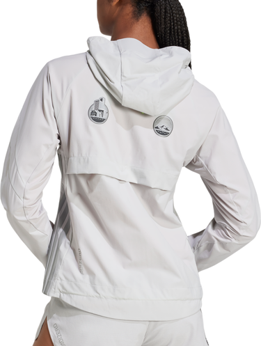 Vetrovka adidas Originals Adizero Ekiden Hooded Jacket Siva | jm7902, 1
