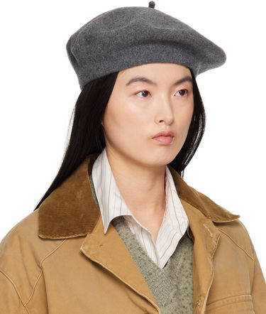 Baretka Maison Margiela Maison Margiela Heavy Wool Beret Mornarica | S50TC0075 M13115, 3