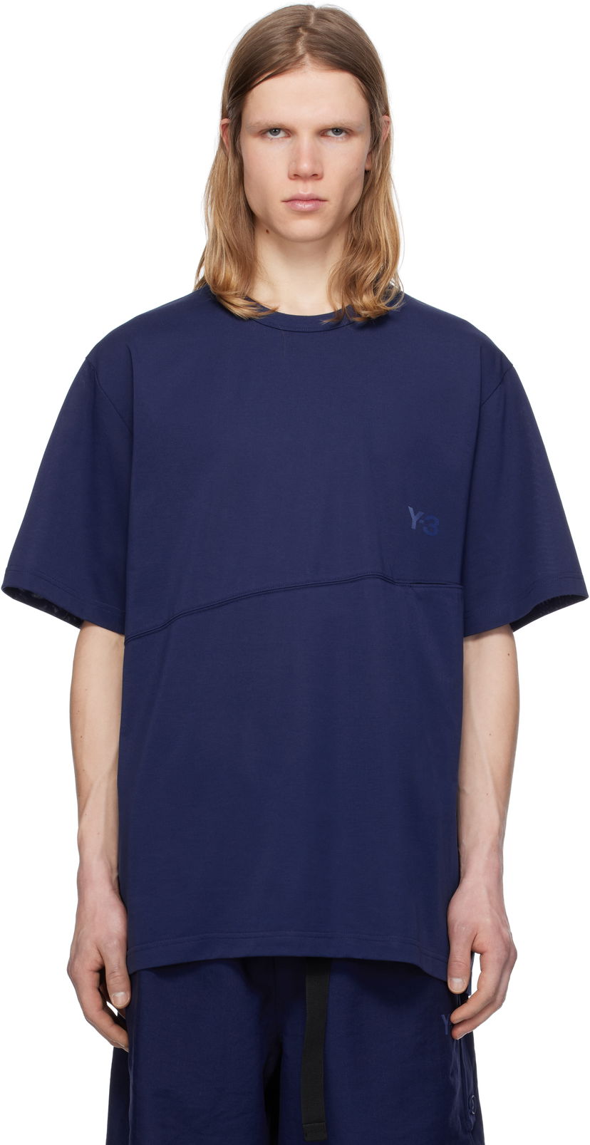 Majica Y-3 Y-3 U Vent T-Shirt Mornarica | JM3240