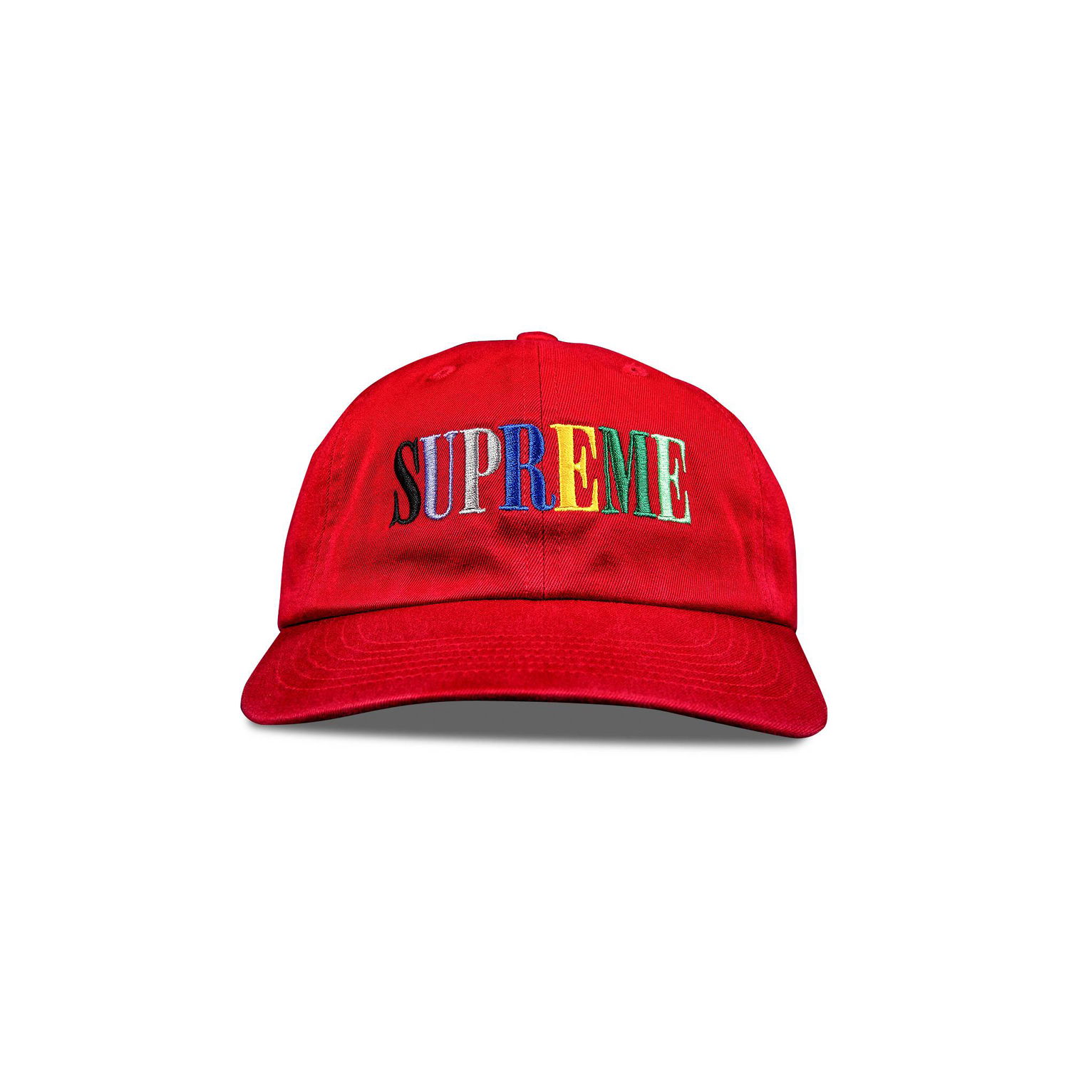 Kapa Supreme Multi Color Logo 6-Panel Rdeča | FW20H65 RED, 1