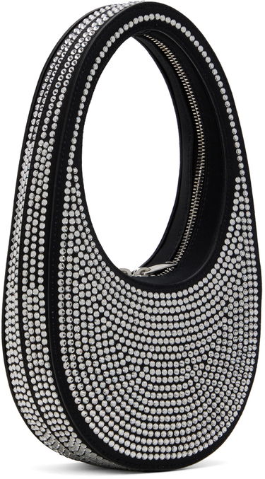 Torbica Coperni Crystal Embellished Mini Swipe Bag Črna | COPBA01BIS455, 1