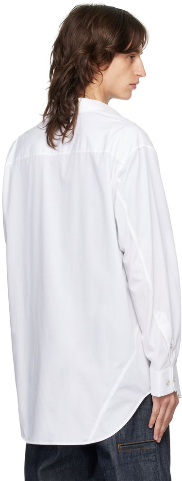 Srajce Helmut Lang Helmut Lang Apex Oversized Shirt Bela | O06HM599, 2