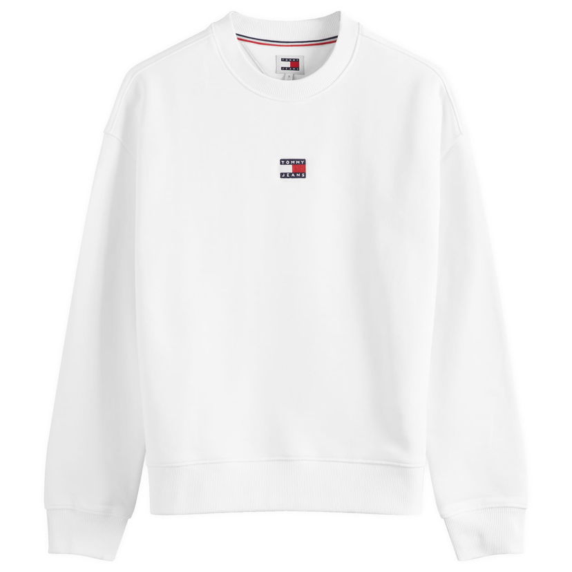 Majica Tommy Hilfiger Flag Crew Siva | DW0DW17325YBR