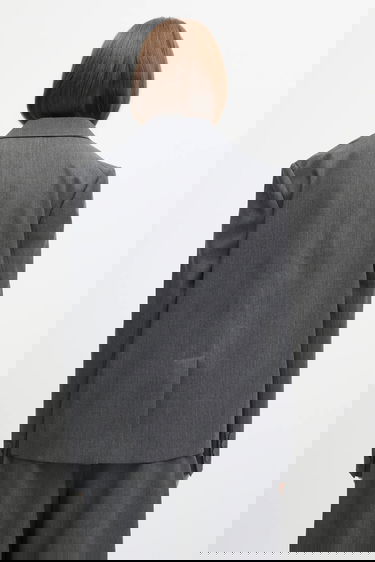 Jakna JW Anderson JW Anderson Double Breasted Tailored Blazer Siva | JK0401.PG1821, 2
