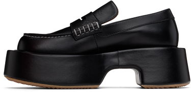 Oblačila JW Anderson JW Anderson Leather Platform Loafers Črna | FW0169-LA0020, 2
