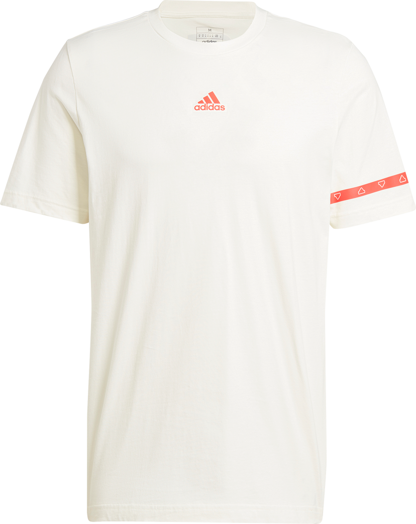 Majica adidas Originals Brand Love Collegiate Graphic T-Shirt Bela | is2870