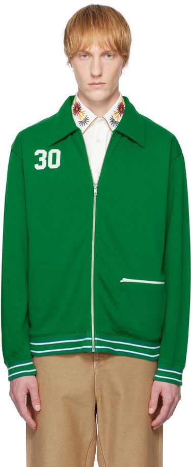 Vetrovka Bode Bode Sophomore Zip-Up Jacket Zelena | MRS25CS034, 0