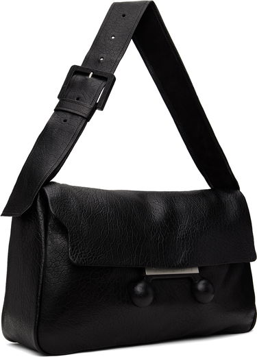 Torba za čez ramo Marni Marni Nappa Extra Large Trunkaroo Soft Shoulder Bag Črna | SBMP0211U0 P8033, 1